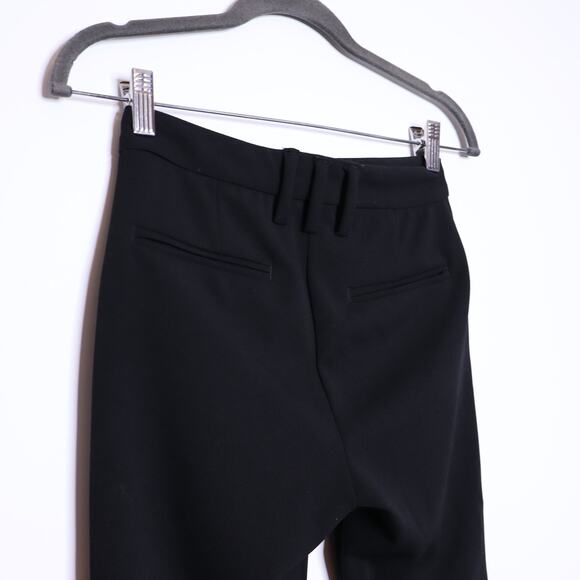 MCGUIRE Lou Lou Cropped Slim Trouser Pants Black Workwear Casual Women's 24 - Picture 7 of 10
